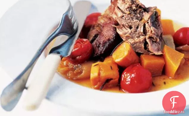Miel gătit lent cu legume