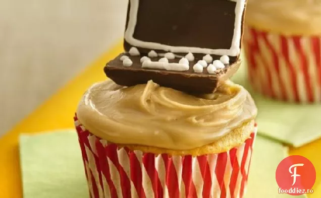 Zilele Școlare Cupcakes Cu Mere