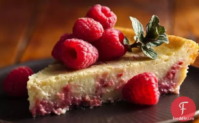 Cheesecake Cu Vârtej De Zmeură Imposibil De Ușor