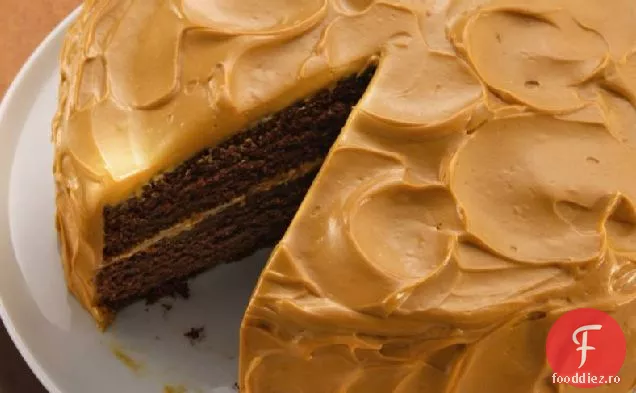 Tort Mexican de ciocolată cu glazură de cremă de Caramel