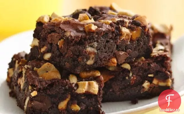 Brownies De Caju-Caramel