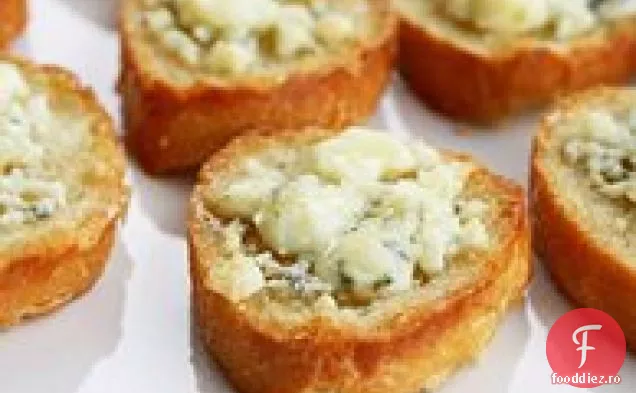 Bruschetta cu brânză Gorgonzola și miere