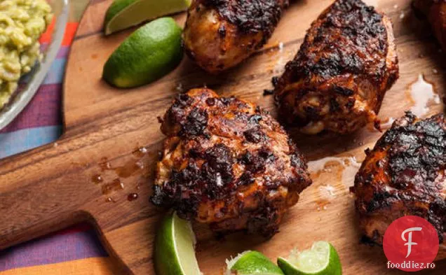 Adobo-pui marinat la grătar