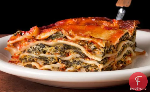 Lasagna Ușoară Cu Spanac