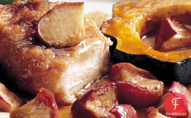 Cina de porc de toamnă (gătit pentru 2)