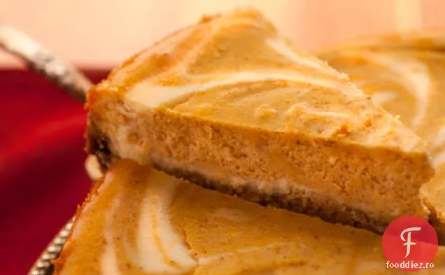 Cheesecake Cu Vârtej De Dovleac