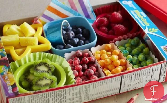 Cutie Bento Pentru Micul Dejun Curcubeu