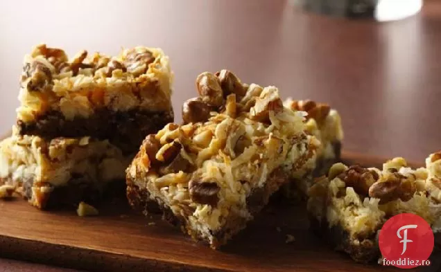 Batoane Cu Strat De Biscuiți Cu Ciocolată Fără Gluten