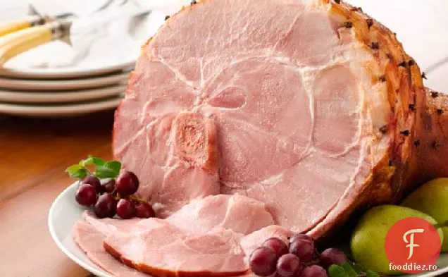 Șuncă Coaptă Glazurată Cu Miere (Dimensiunea Mulțimii)