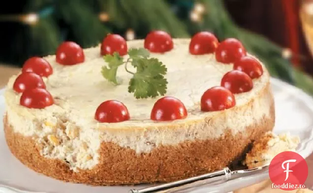 Cheesecake Cu Chile Verde