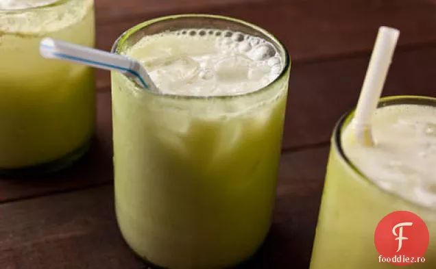 Lassi sărat (Lhassi) cu chimen și mentă