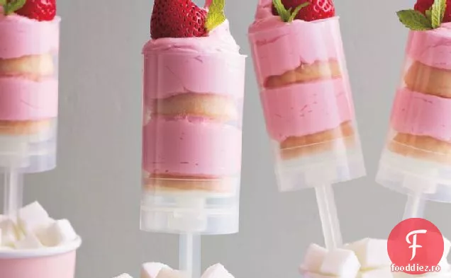 Destul de în roz Push-It-Up tort Pops
