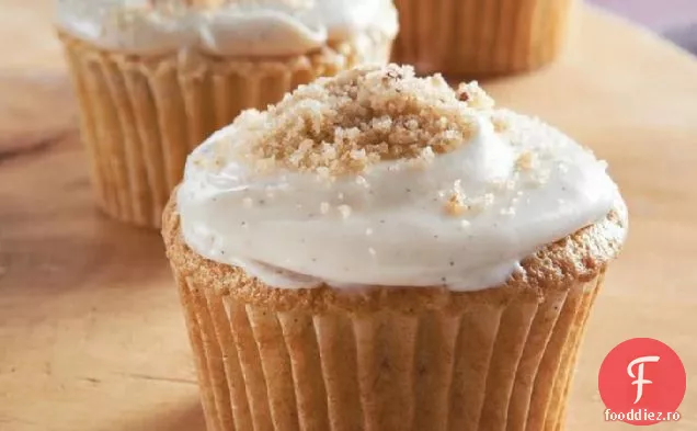 Cupcakes Cu Zahăr Brun-Pecan