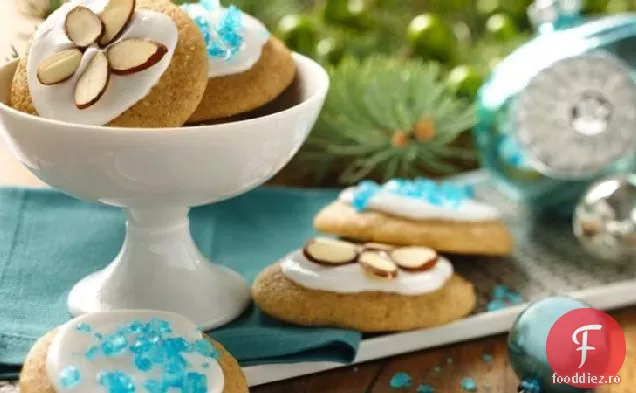 Cookie-Uri De Migdale De Vacanță Cu Iaurt
