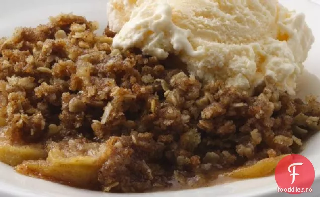Caramel Apple Crisp