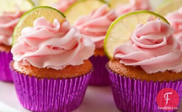 Cupcakes Margarita Cu Căpșuni