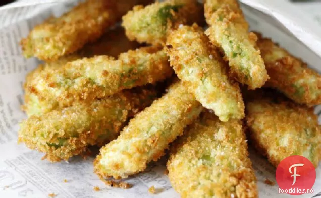 Pene de Avocado prăjite cu sos de scufundare Wasabi-Lime-Mayo