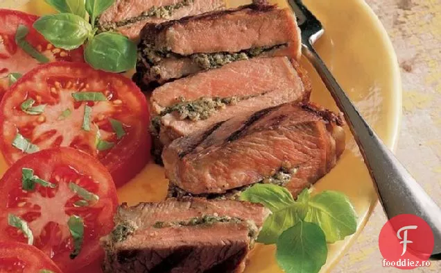 Fripturi Umplute Cu Pesto La Grătar