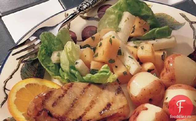 Cotlete De Porc Cu Muștar La Grătar