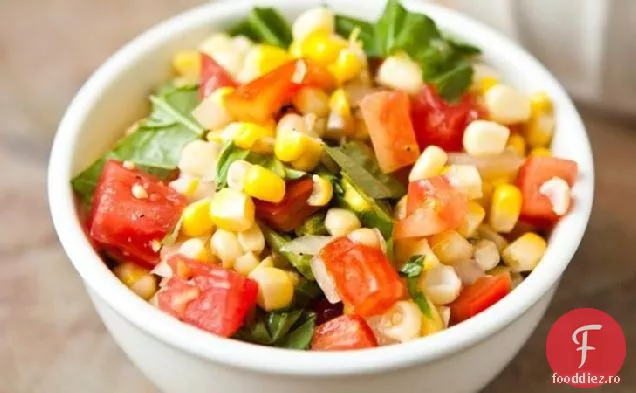 Salată De Busuioc-Porumb