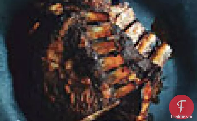 Coaste de miel prăjite Tex-Mex cu crupe de brânză