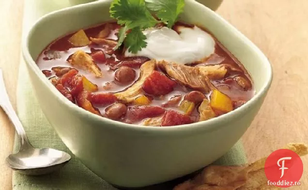 Pui Cu Aragaz Lent Enchilada Chili