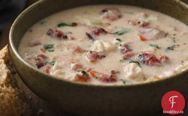 Foc Prăjit De Roșii-Busuioc Crab Bisque