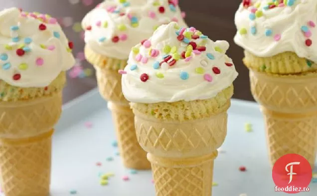 Prăjituri Cu Conuri De Înghețată