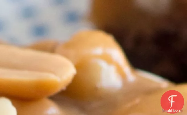 Ciocolată și Caramel arahide Cookie Baruri