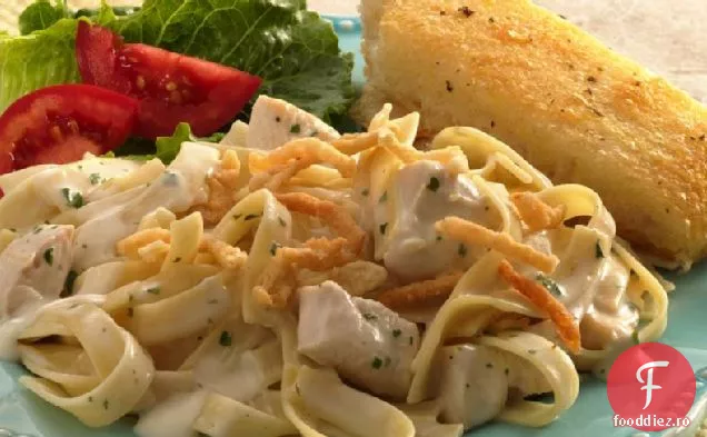 Fettuccine Crocante De Pui De Fermă