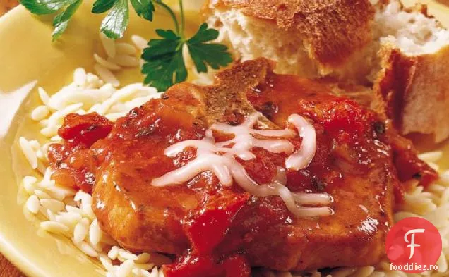Cotlet De Porc Pizza Cu Aragaz Lent