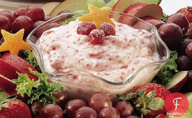 Puf de afine baie de fructe cu coroană de fructe