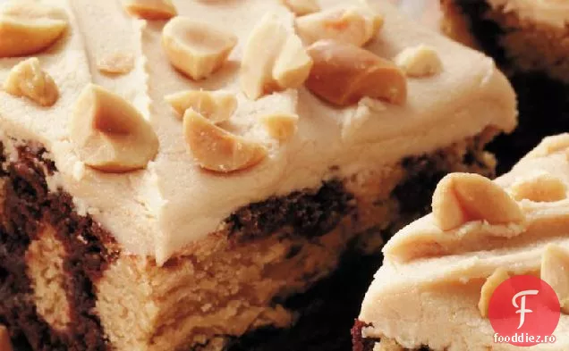 Unt De Arahide Ripple Brownies