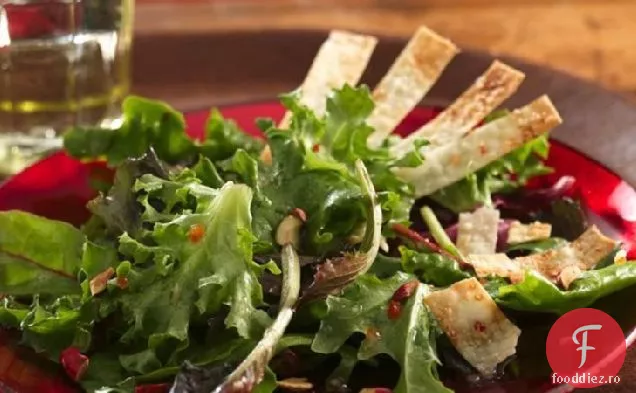 Salată de vacanță cu fani parmezan