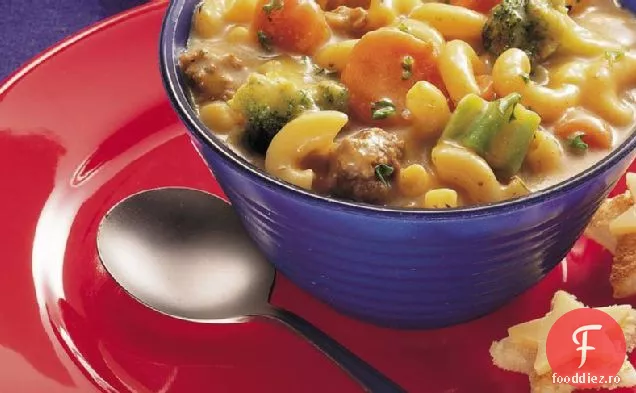 Mac și Brânză Burger Bowl