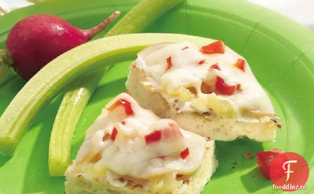 Pizza Canadiană cu slănină și ananas la grătar