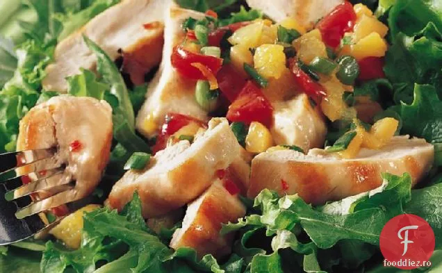 Sandy ' s Grilled Chicken cu Salsa de fructe