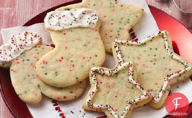 Cookie-Uri Decupate De Crăciun Confetti