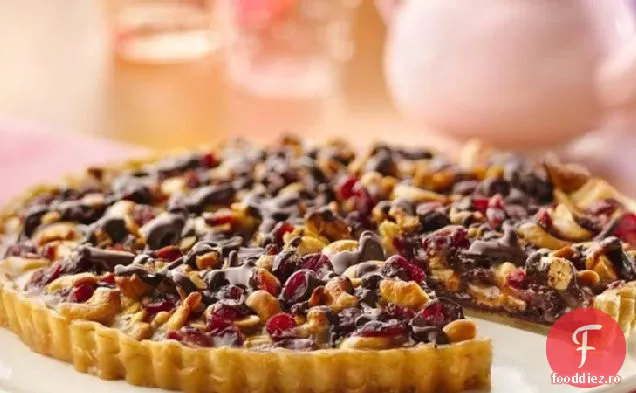 Tarta Cu Ciocolata-Caju-Afine
