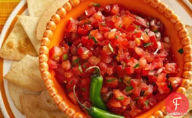 Salsa Pico de Gallo cu Chile