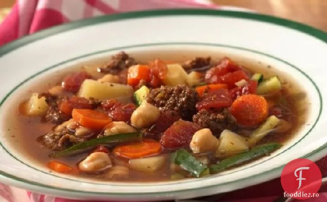 Slow-Aragaz Ușor Italiană Cârnați Supa De Legume