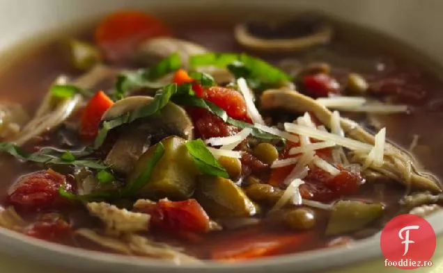 Supă Italiană De Pui-Linte Cu Aragaz Lent