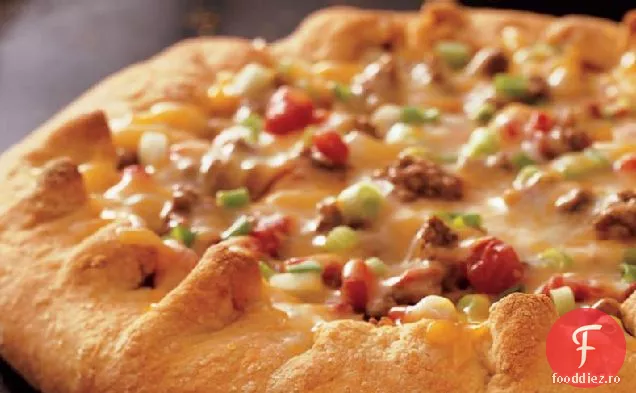 Pizza Salsa cu crustă de brânză