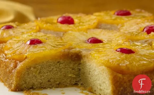 Tort Cu Ananas Fără Gluten Cu Susul În Jos