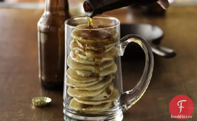 Mancakes de bere și slănină