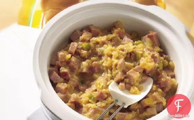 Sandvișuri dulci și cochete cu șuncă cu aragaz lent