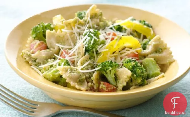 Bowties cu Pesto de Broccoli