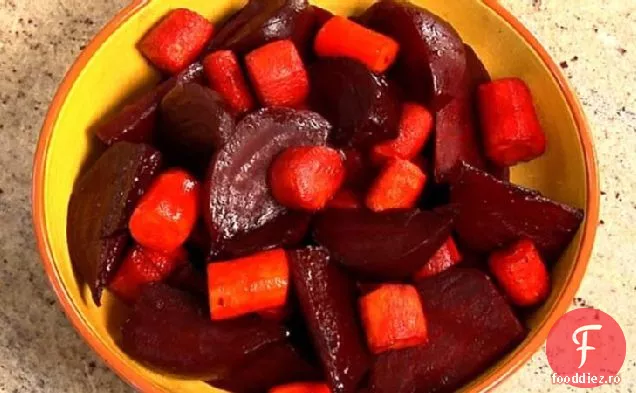Miere-Balsamic Glazurate Sfeclă Prăjită & Morcovi
