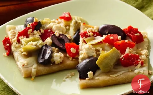 Pizza Cu Aperitiv Grecesc Fără Gluten