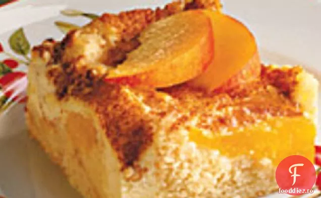 Tort De Cafea Cu Smântână-Piersică